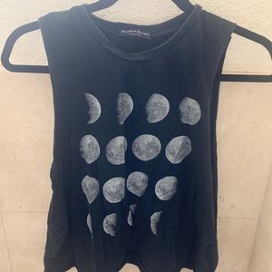 Brandy Melville moon phases muscle tee